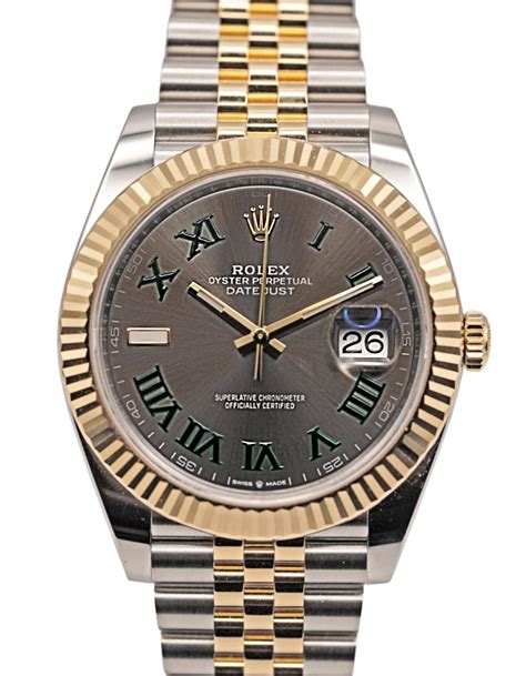 rolex datejust 41 yellow gold jubilee|rolex datejust 41mm 126333.